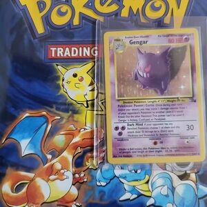 Pokemon Trading Cards - Vibrant Yellow and Purple